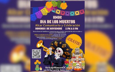Santa Ana celebra el Día de Muertos con un altar comunitario y el festival Viva La Vida