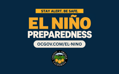 Orange County reúne información sobre lluvias y preparación para emergencias en un nuevo portal